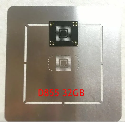 1 пара/лот шт для LG G3 D855 eMMC 32GB встроенная версия ИС флэш памяти NAND + BGA реболлинговый