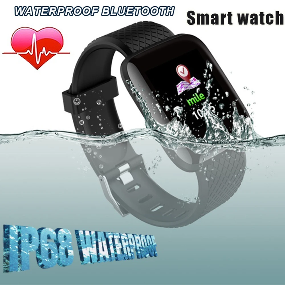 BINSSAW New Smart Watch Men Women Heart Rate Monitor Blood Pressure Fitness Tracker Smartwatch Sport voor ios Android telefoon