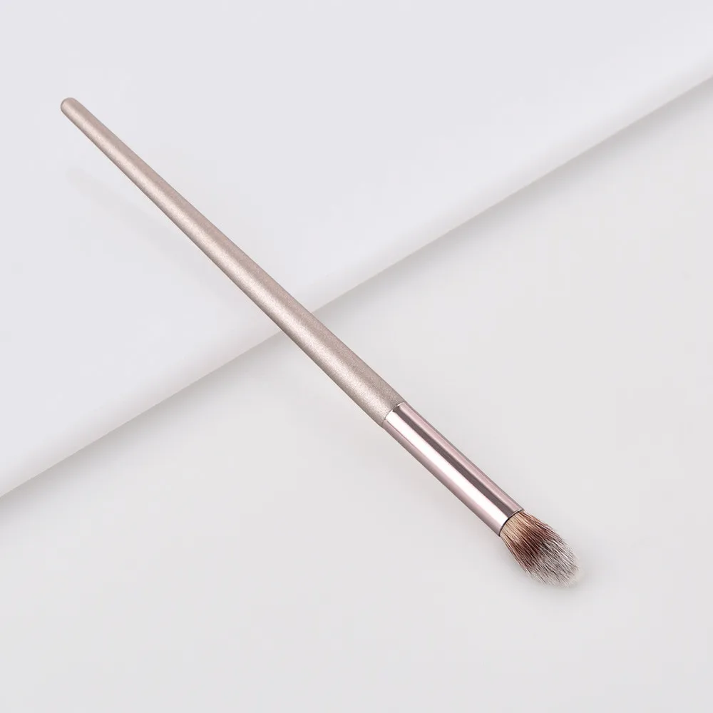 1 шт., деревянная ручка, основа, косметическая кисть для бровей, теней для век, инструменты для макияжа, набор кистей, дамские Косметические кисти для макияжа, наборы инструментов