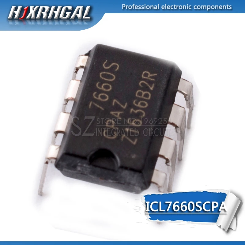 10 шт. ICL7660SCPA DIP ICL7660S 7660 линия DIP8|Интегральные схемы| |