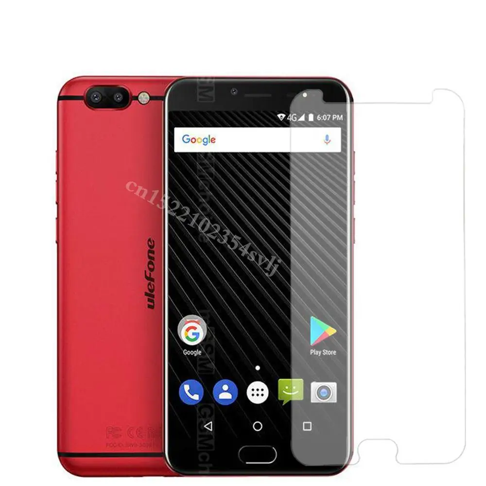 Закаленное стекло для Ulefone T1 Защитная пленка экрана premium Edition Gemini pro power 2