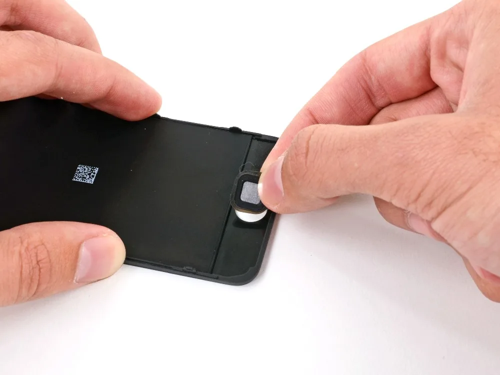 Sinbeda 1 шт. Кнопка меню для iPod Touch 5 й ключ возврата с резиновой прокладкой 6 6th