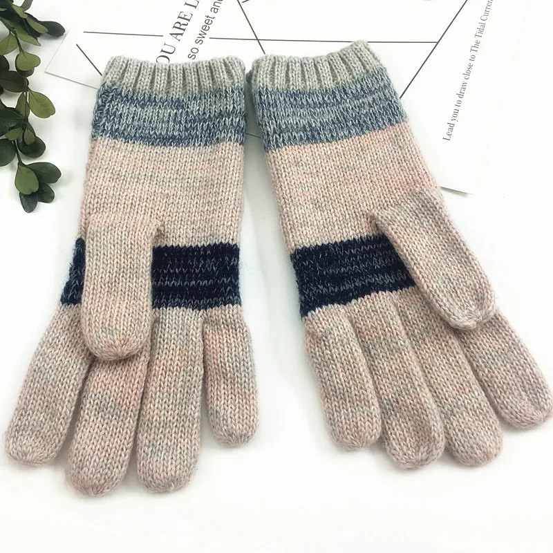 Women Rabbit. Fur Mitten Plush Glove Costume Cute Winter Warm Half Finger Gloves Women Female Gloves Mitten keep warm