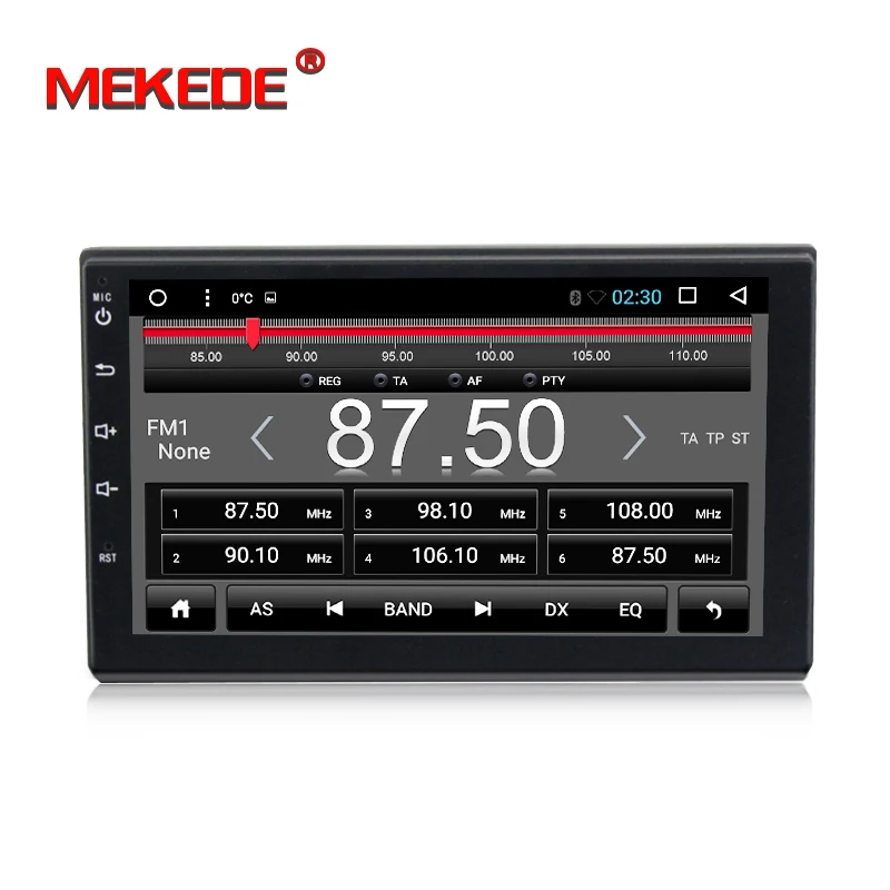 2 din android 7 1 дюймов Автомобильный мультимедийный плеер для Volkswagen/Passat b5/Toyota corolla/Nissan
