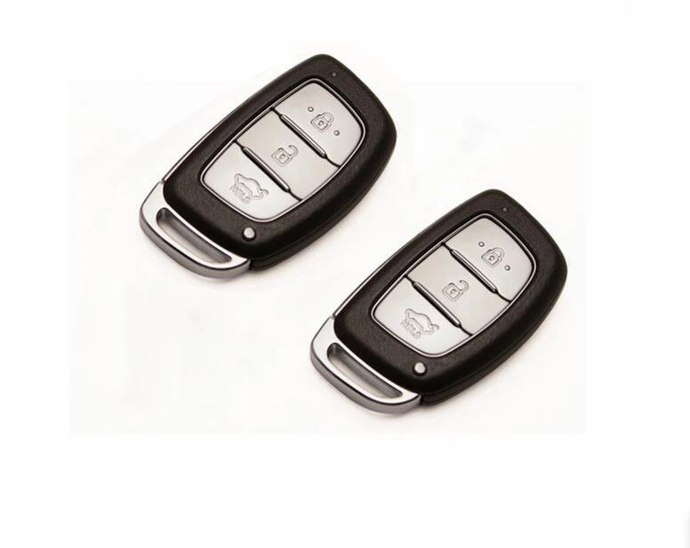 3 Buttons Smart Remote Key Shell Case For Hyundai IX25 IX35 Mistra With Insert key Blank (No Battery Clamp) Fob Cover | Автомобили и
