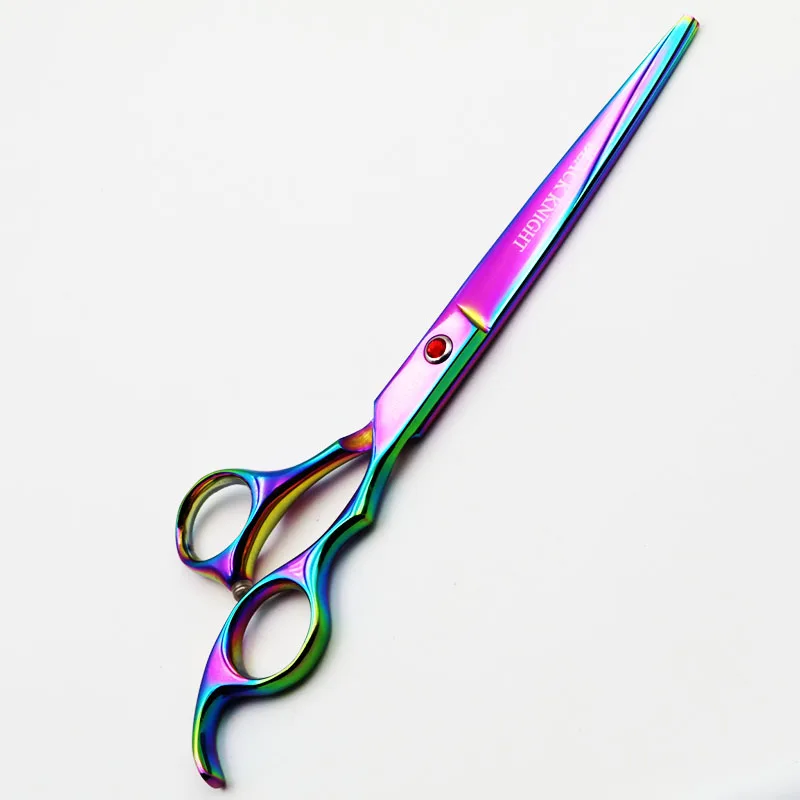 BLACK KNIGHT Professional Hairdressing scissors 7 inch Cutting Barber shears pet color style | Красота и здоровье