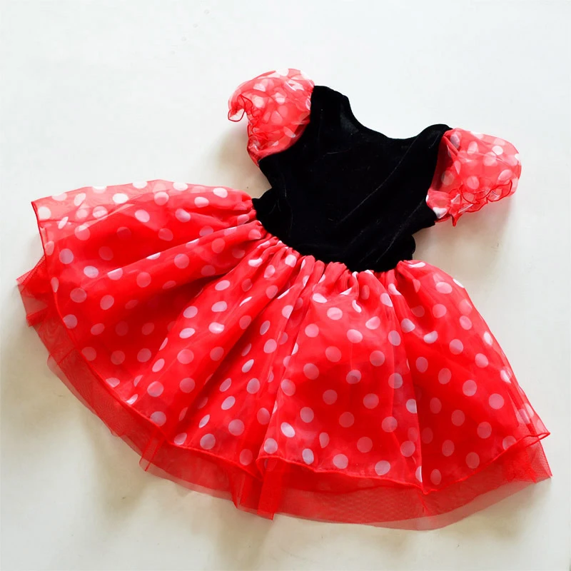 2017 г. Новое поступление платья для девочек милое праздничное платье с рисунком