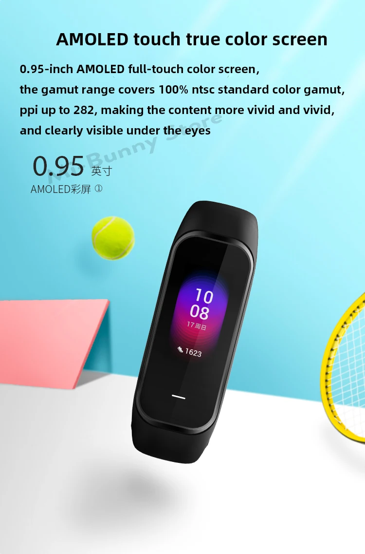 Xiaomi Hey Plus 1S Smartband 0,95 дюймов AMOLED цветной экран встроенный многофункциональный NFC монитор сердечного ритма Hey+ 1S браслет Xiaomi