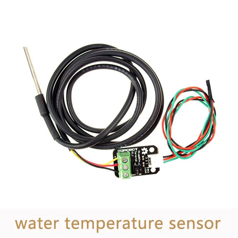 DS18B20 Водонепроницаемый датчик температуры воды для Arduino совместим|waterproof temperature