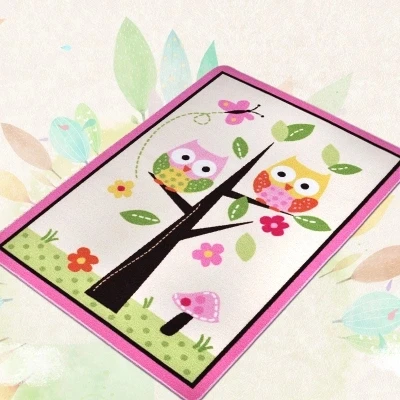 Новейшее качество детский коврик Мультяшные коврики для детей 100% нейлон девочек