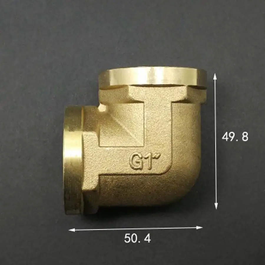 Латунный фитинг для фитинга и соединения труб 90 градусов DN25 1 &quotBSP|90 degree elbow|bsp