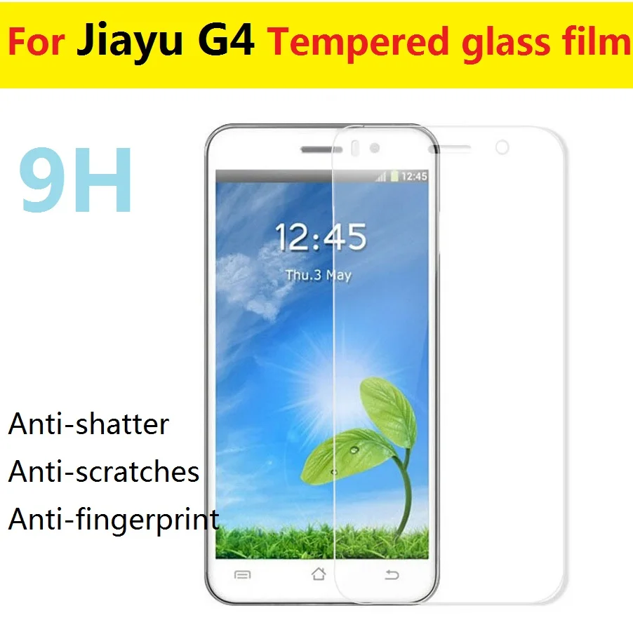 2 шт. 100% оригинальное закаленное стекло для Jiayu G4 защита экрана Защитная пленка G4S