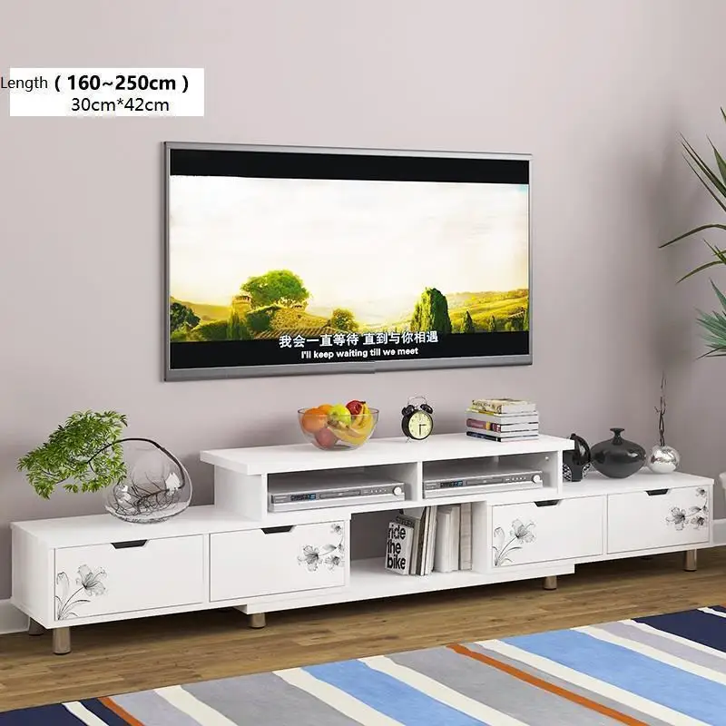 Version R Para Riser Kast современный Meuble Tele Lemari Soporte Mesa блок деревянная мебель для гостиной монитор Стенд Mueble стол ТВ шкаф - Цвет: Version R