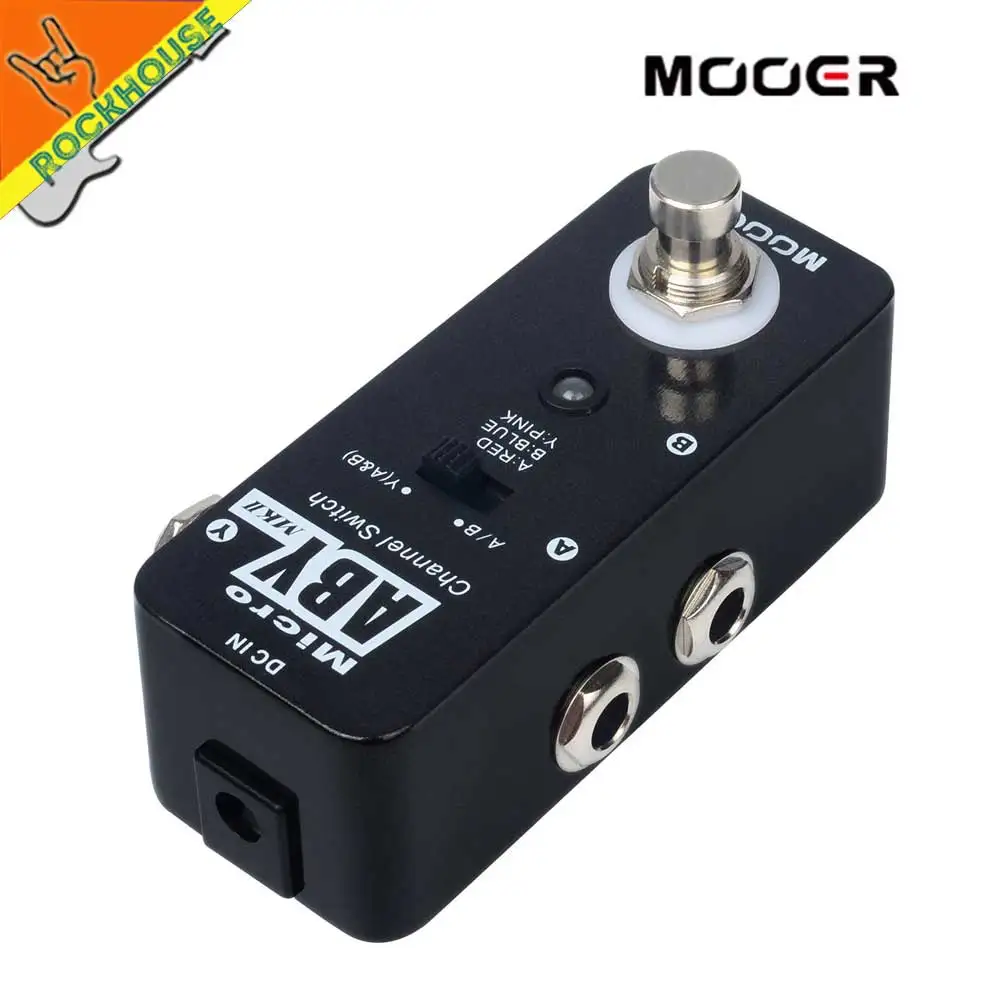 MOOER Micro ABY MK2 гитарный линейный селектор педали усилителя канальный переключатель