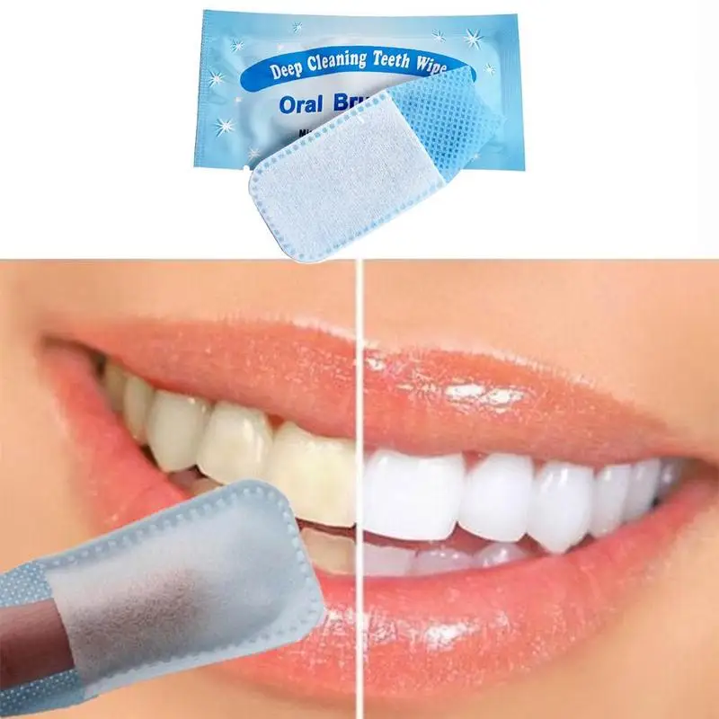 5 шт. щетка для полости рта белые салфетки глубокой чистки покрытие пальцев