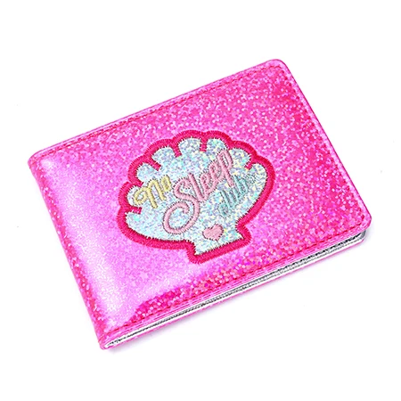 Pink Bentoy Laser PU ID держатель для кредитных карт для женщин водительская Лицензионная Обложка кошелек Модный чехол для визиток туристическая принадлежность - Цвет: Pink