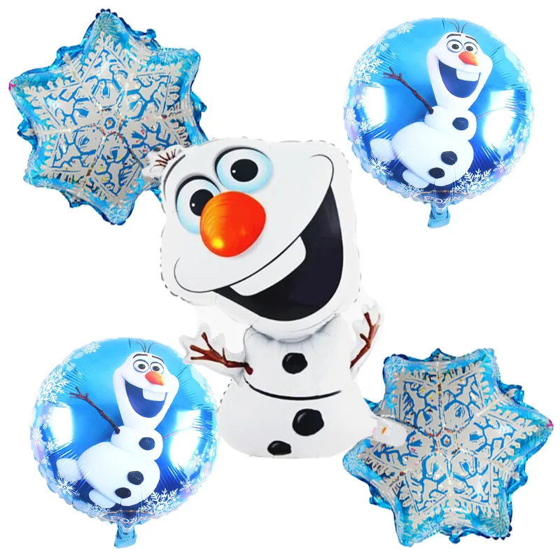 5 шт. фольгированные шары Принцессы Дисней Эльзы украшения для дня рождения