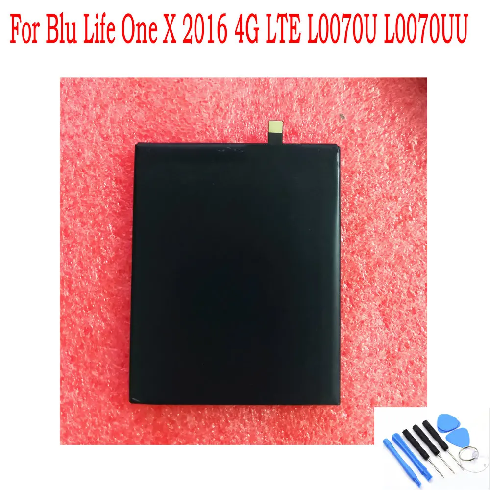 100% Новый оригинальный аккумулятор 2900 мАч для Blu Life One X 2016 4G LTE L0070U L0070UU мобильный