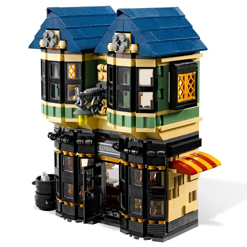 Бренд 16012 2025 шт магическое слово Diagon Alley набор образовательных строительных