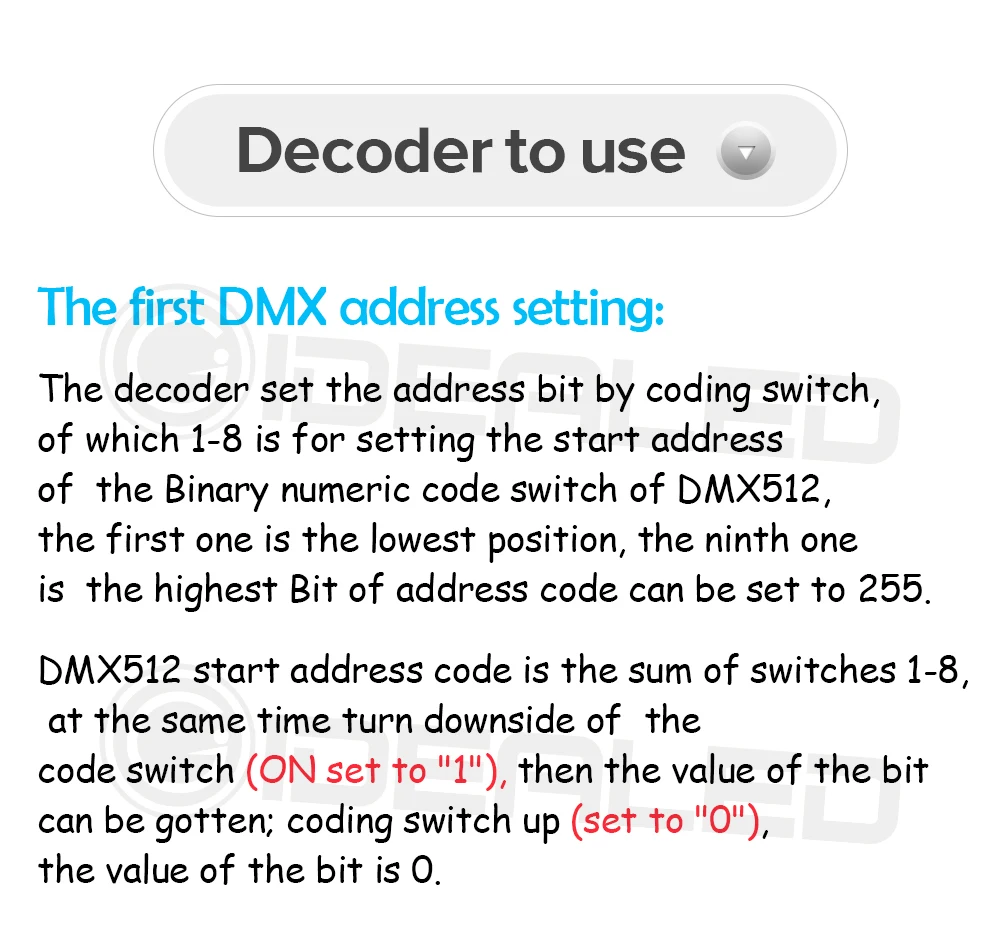 DMX декодер RGBW светодиодный 4 канала 32A светодиодный диммер для RGB, светодиодный dmx декодер dmx512 Контроллер DC12-24V DMX512 диммер