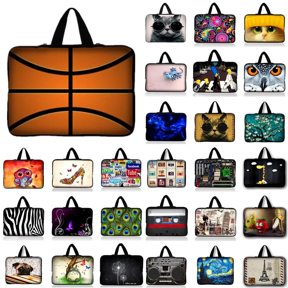 

7 10.1 11.6 13 14 15.4 17.4 Basketball Print Laptop Notebook Case Cover For Asus HP Acer Lenovo 13.3 15.6 17.3'' Computer #S