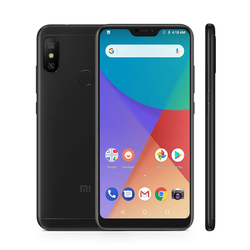Xiaomi A2 Lite 3 Гб ОЗУ 32 ПЗУ Смартфон Snapdragon 625 Восьмиядерный процессор 12 Мп + 5 МП 2 камеры