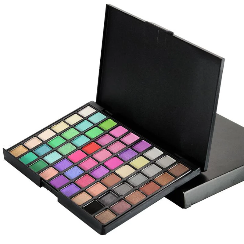 54 Color Eyeshadow Palette Silky Powder Professional Nature Shimmer Make up Pallete Smoky Warm Matte Shining Eye Shadow P1 |