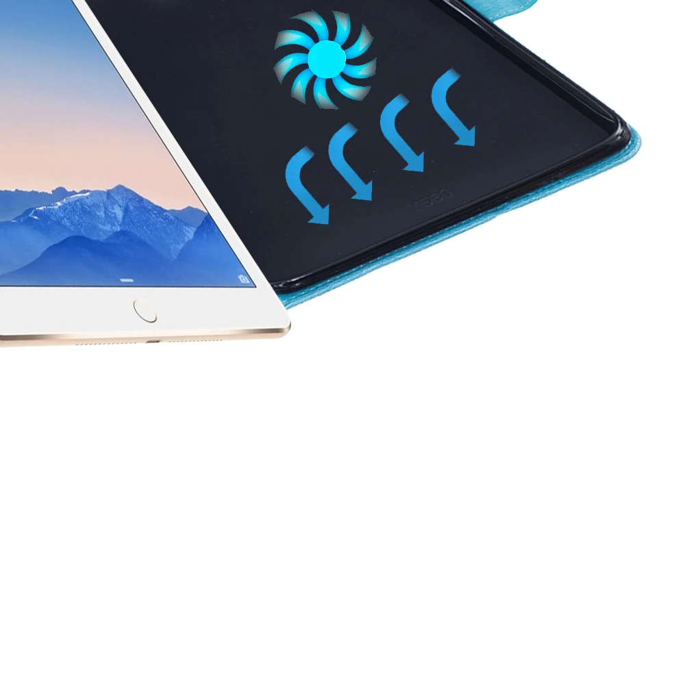 Чехол для ipad air 2 Чехол Air1 из искусственной кожи+ мягкий чехол на заднюю панель с кошельком и отделением для карт A1566 A1567 чехол для ipad air 1 2 Чехол