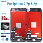 2019 100% AAAA ЖК-экран для iPhone 7 8 Plus экран ЖК-дисплей дигитайзер сенсорный модуль 7 8 экраны Замена LCDS