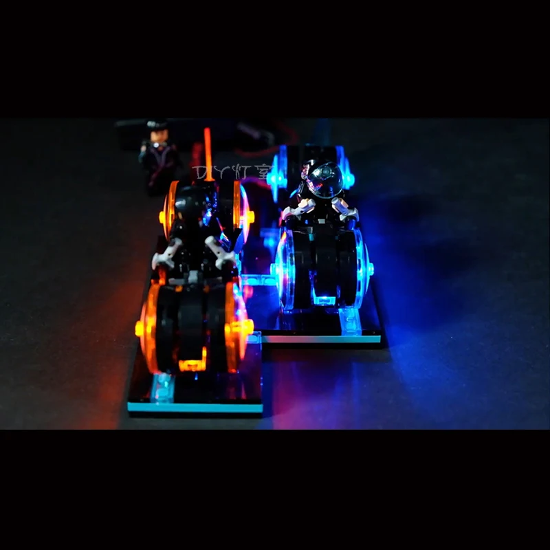 Светодиодный комплект для освещения BELA 10881 совместимый с Lego21314 Ideas TRON Legacy