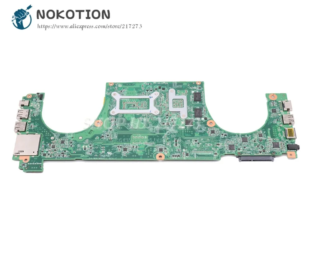 Материнская плата NOKOTION DAJW8CMB8E1 CN 0JPMWP для ноутбука Dell Vostro 5470 материнская SR170 i5 4200U CPU