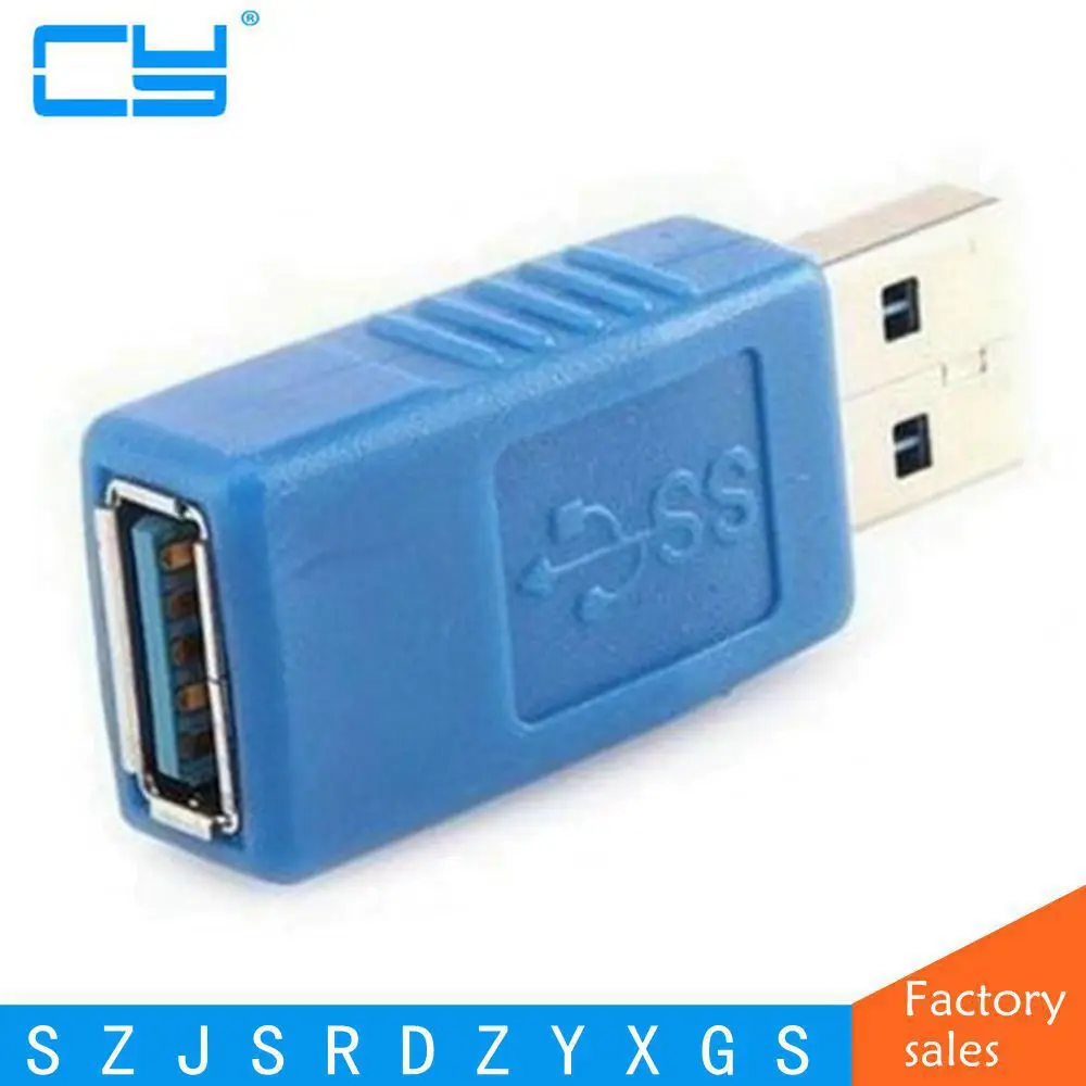 Robotsky быстрая скорость USB3.0 Тип A Штекерный разъем адаптер USB 3 0 конвертер для