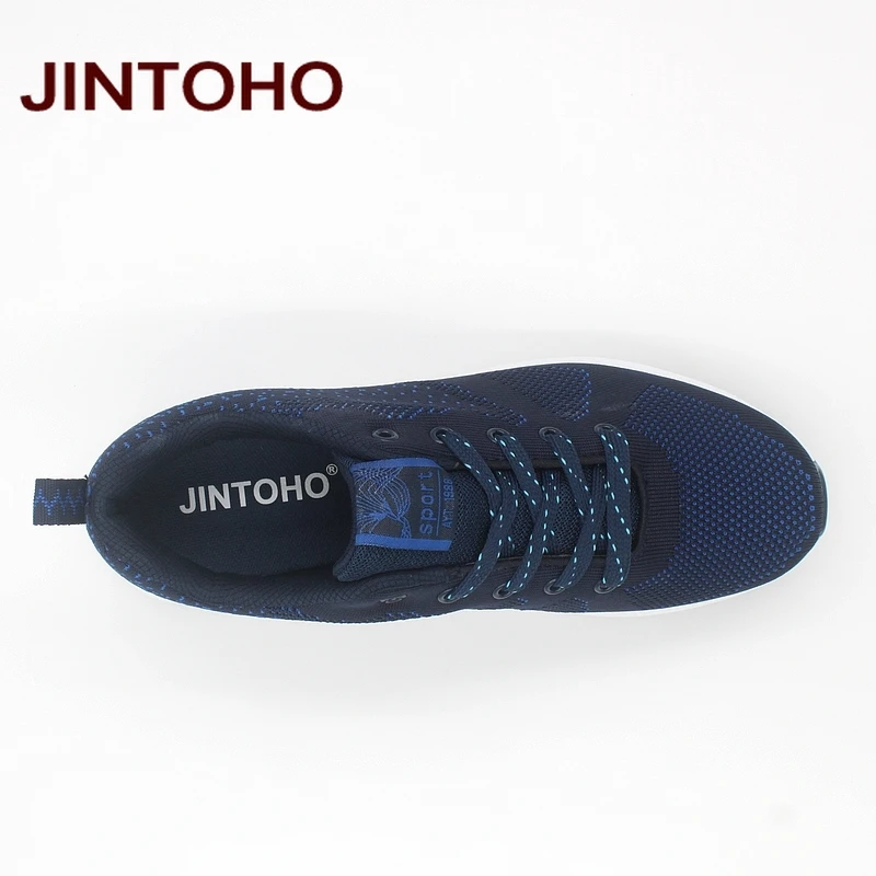 JINTOHO/Мужская обувь большого размера Новинка 2016 года дышащие мужские кроссовки