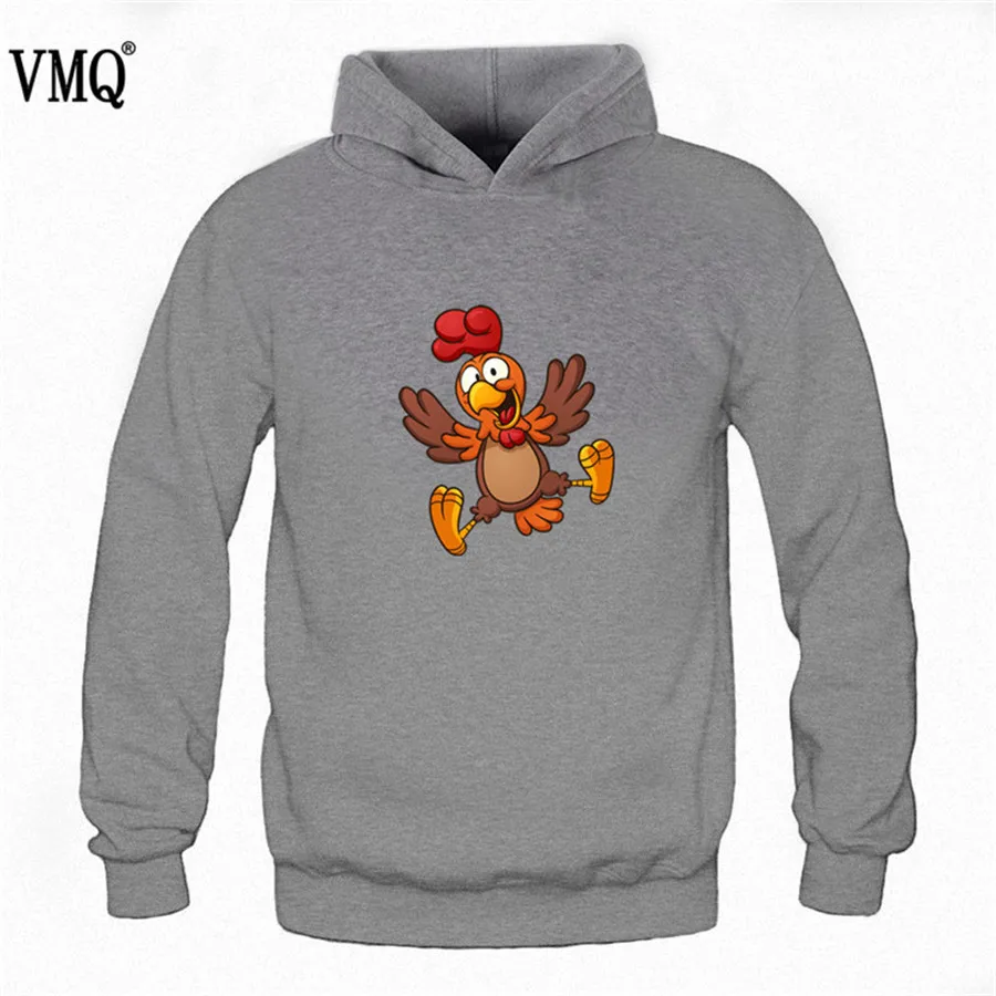 VMQ Марка Зимняя Мода Мультфильм Печатных Счастливый мультфильм куриные