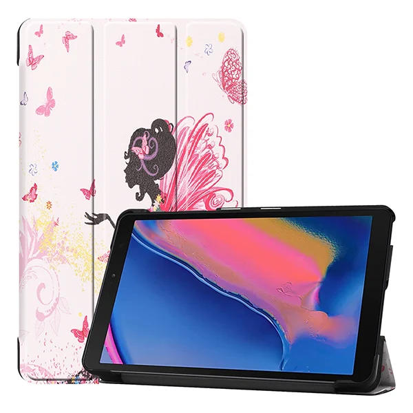 SM P200 SY JLNH Чехол для планшета для samsung Galaxy Tab A 8,0 P200 P205 для samsung Galaxy TAB A ", чехол для планшета, чехол-подставка - Цвет: SM P200 SY JLNH