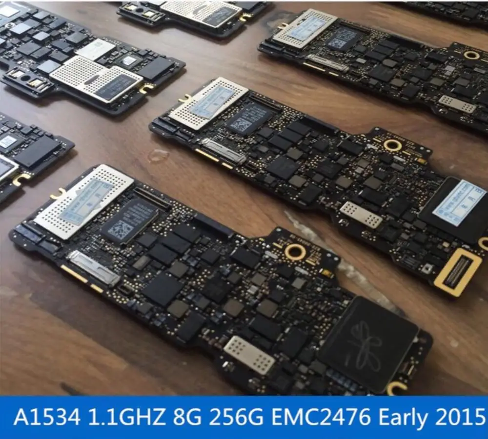 Материнская плата для ноутбука A1534 материнская MacBook 12' MF855 8G 1 ГГц 2 ранняя 2015