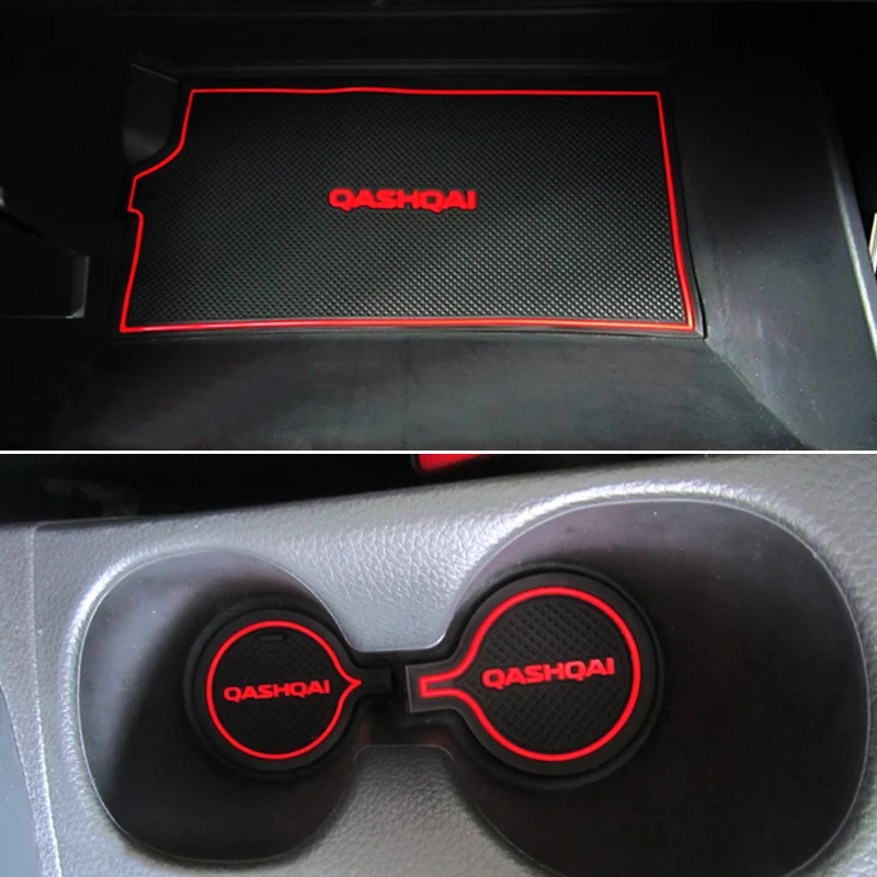 Коврик для ворот NISSAN QASHQAI 2016 2017 коврик межкомнатных дверей/нескользящие коврики