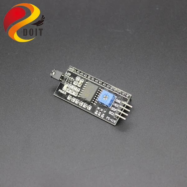 DOIT IIC/I2C/интерфейс LCD 1602 2004 ЖК-адаптер пластина для Arduino | Игрушки и хобби