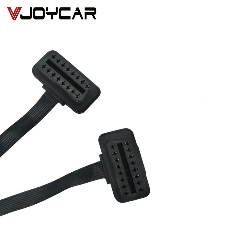 Автомобильный диагностический разъем OBD2 Hud ODB кабель 16 Pin 1 штекер контактный 2