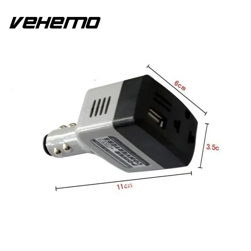 Dc12/24 AC220V внутренний автомобильный адаптер эффективный зарядное устройство Conventer