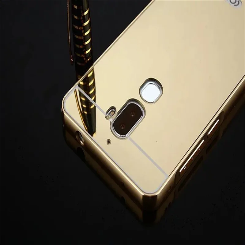 Роскошные зеркальные чехлы из розового золота для Letv LeEco Cool1 Alumimum с металлической рамкой для Leeco Cool 1