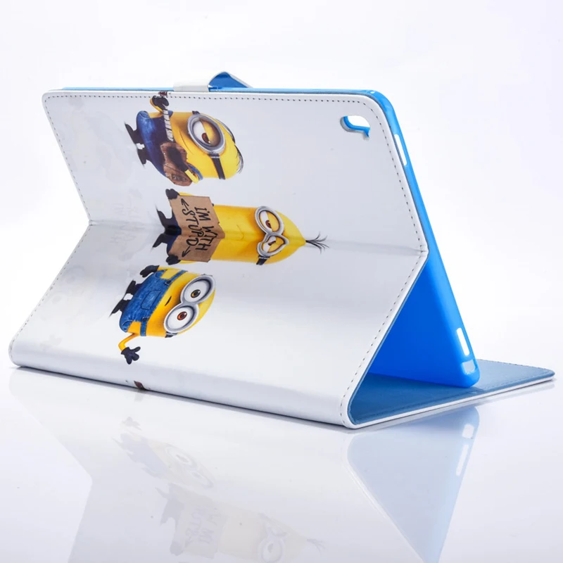 Чехол для планшета, чехол для Apple ipad mini 4 ipad mini, чехол mini5 mini 3 mini1 mini2, чехол-подставка с изображением миньонов из искусственной кожи в подарок