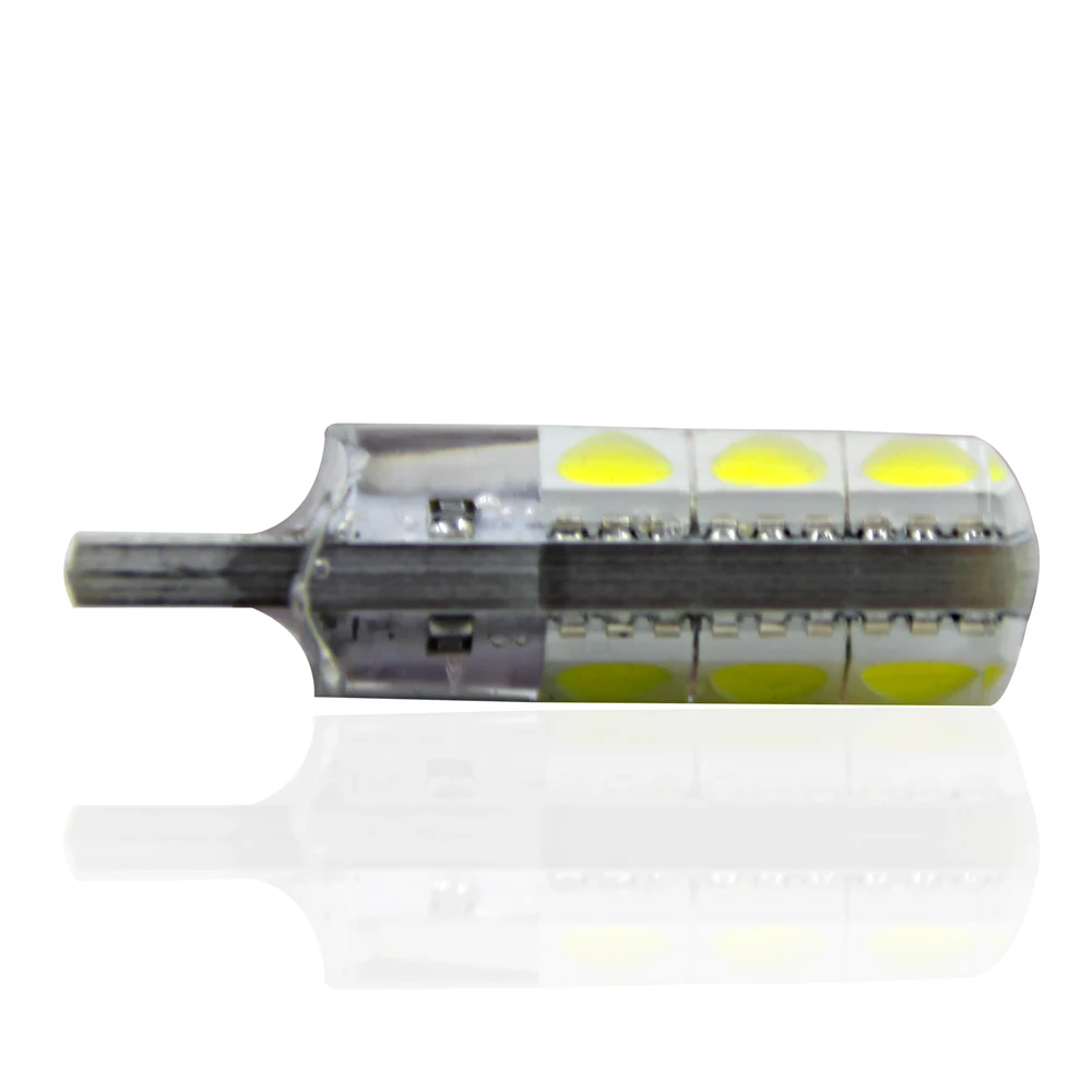 10 шт. светодиодный W5W T10 сигнальные лампы 194 5050 W5W COB 6SMD парковочная лампа авто клинообразный габаритный светильник CANBUS яркий белый лицензионный светильник