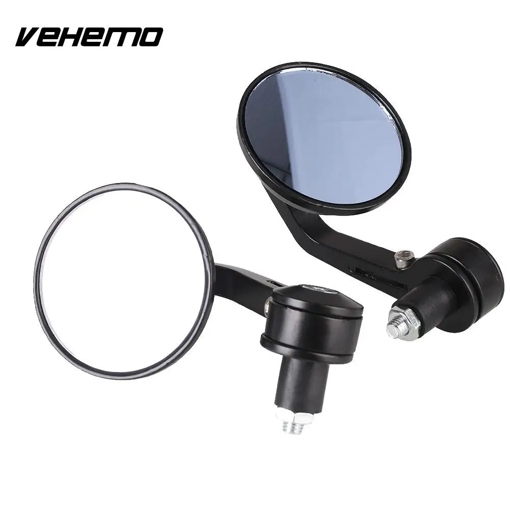 1 Pair Handlebar Hand Grips Moto Motorcycle Motorbike Scooters Rear View Mirror | Автомобили и мотоциклы