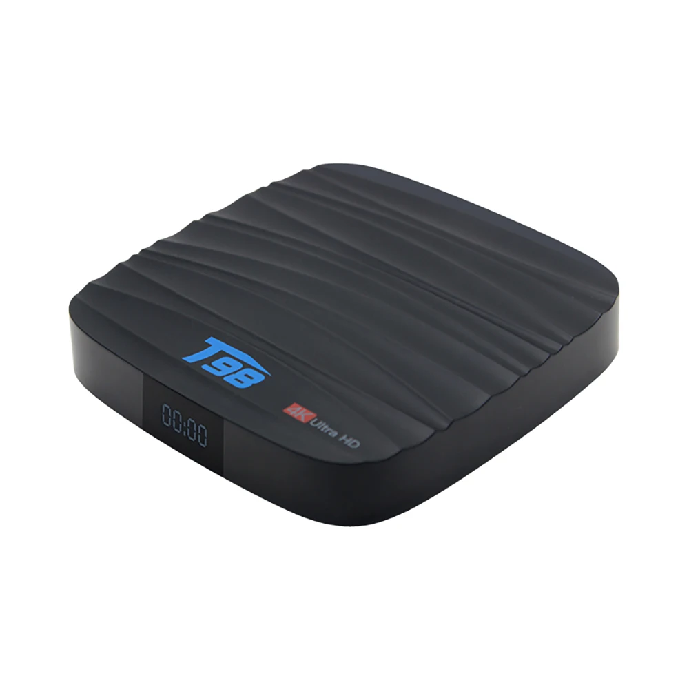 ТВ бокс T98 Smart TV Box Allwinner H6 Android 8 1 2 ГБ/4 ГБ 16 ГБ/32 четырехъядерный 3D 4K медиаплеер Bluetooth