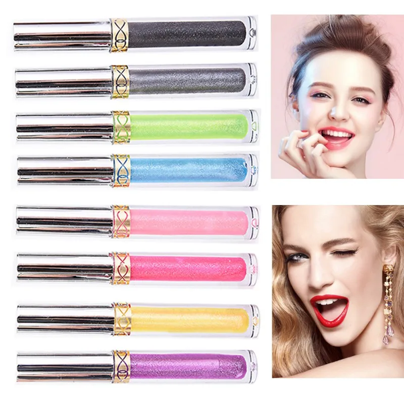 Женский макияж телесный блеск для губ водостойкая жидкая помада Карандаш