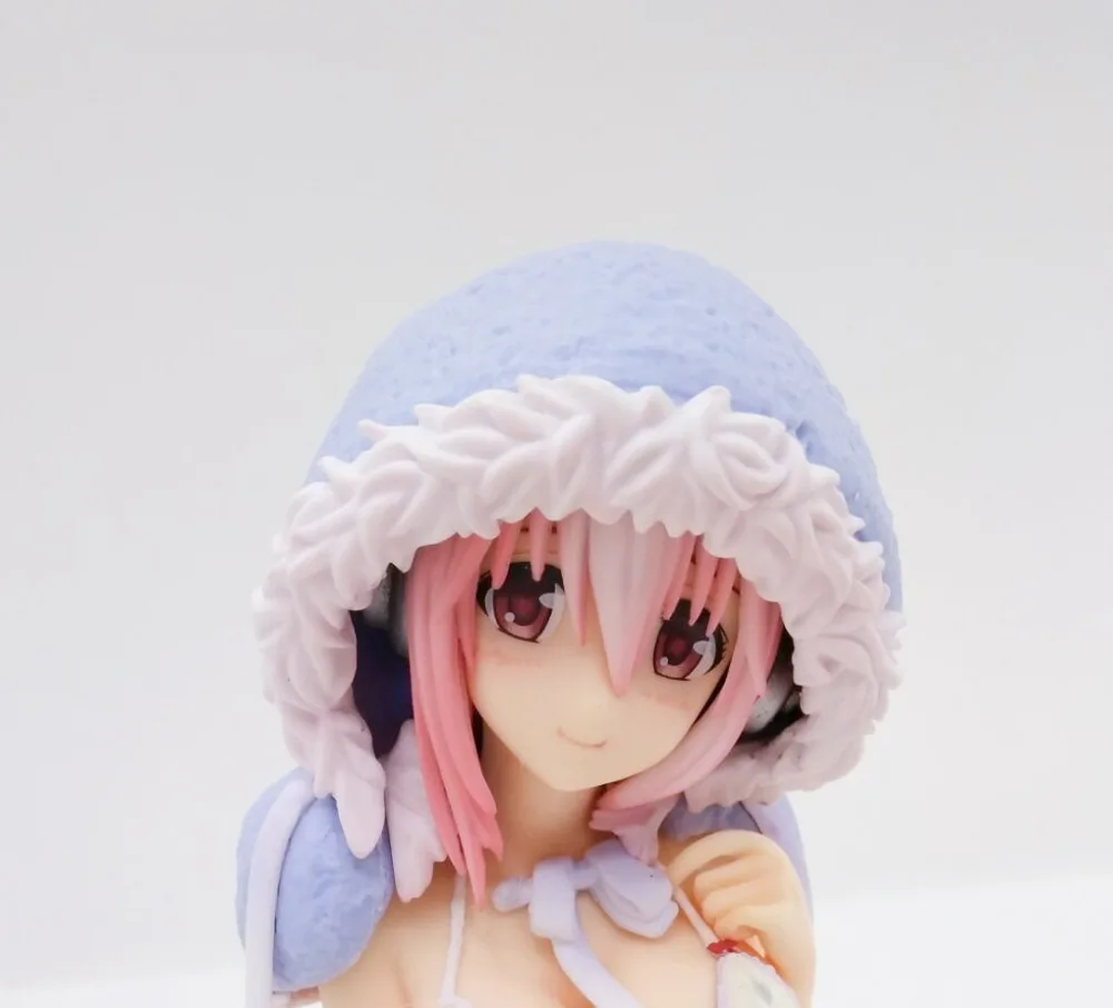 Супер Sonico Рождественский костюм бикини волна сексуальная девушка 13 см ПВХ
