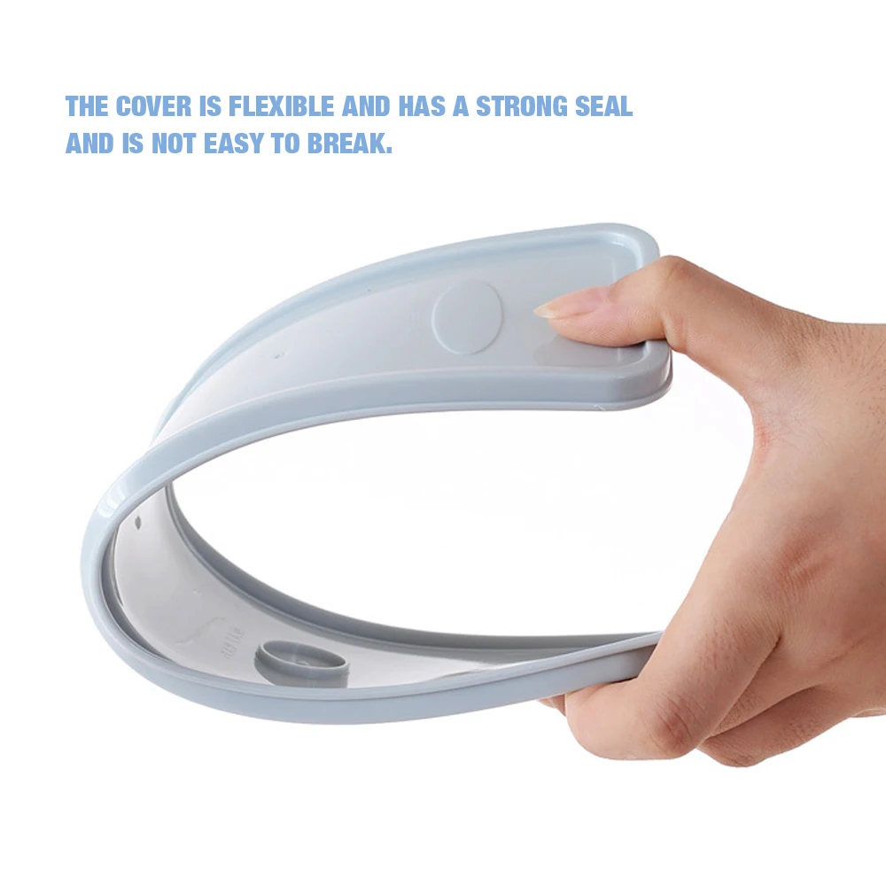 Ящик для хранения лапши кухонных зерен контейнер фасоли содержит герметичный