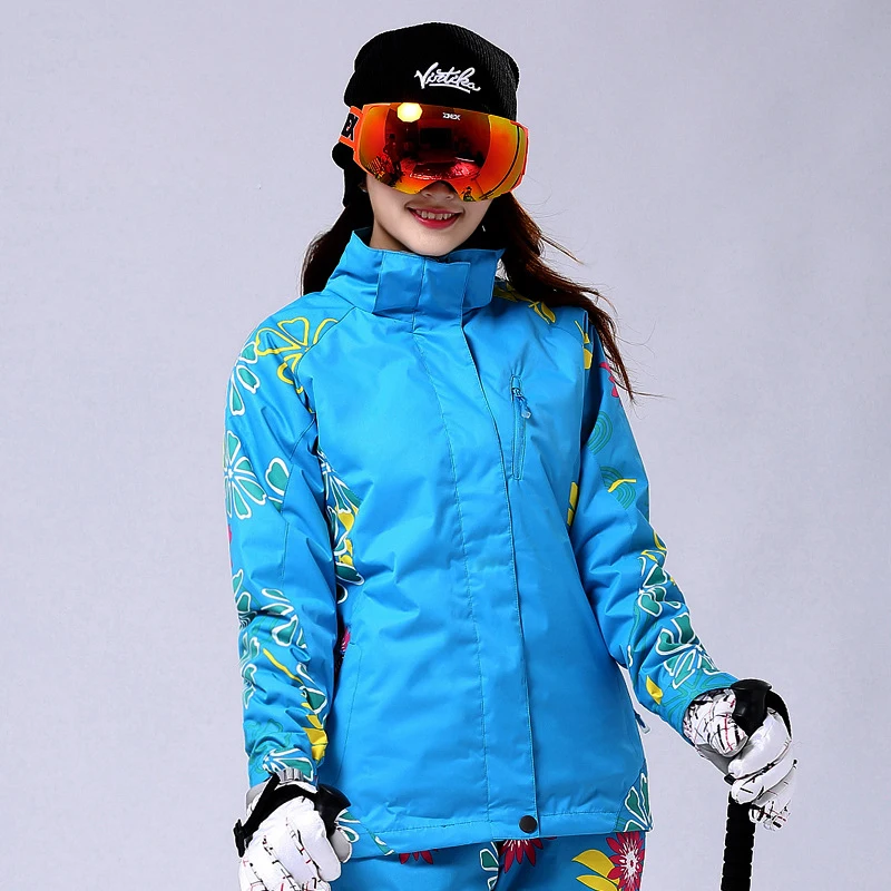 Лыжная куртка для женщин лыжный костюм зимняя водостойкая дешевая лыжная отдыха