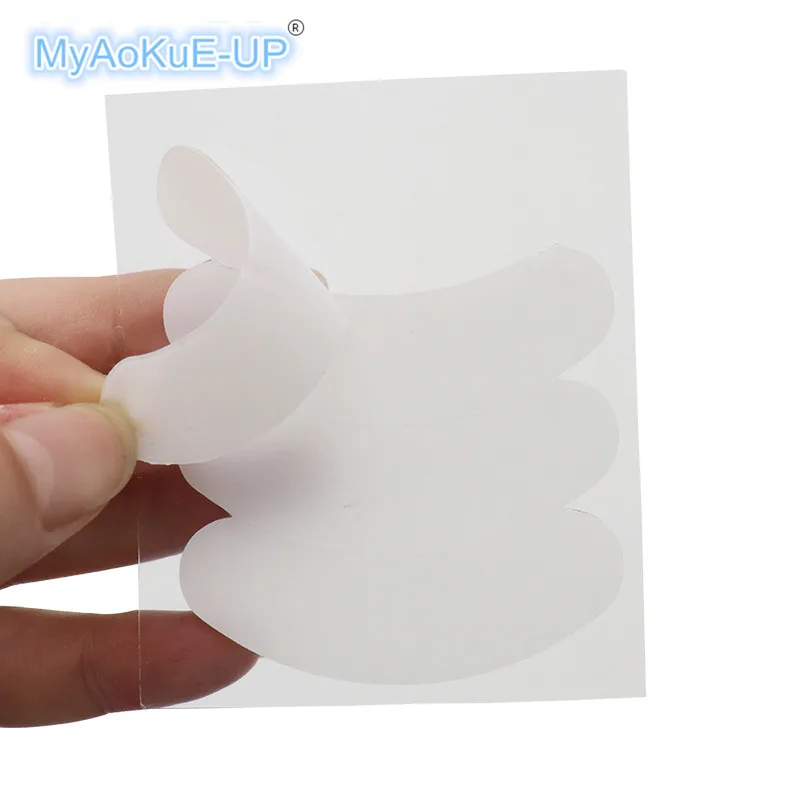 3D Силиконовые бумажные накладки для ресниц наращивания Мягкие под глаза